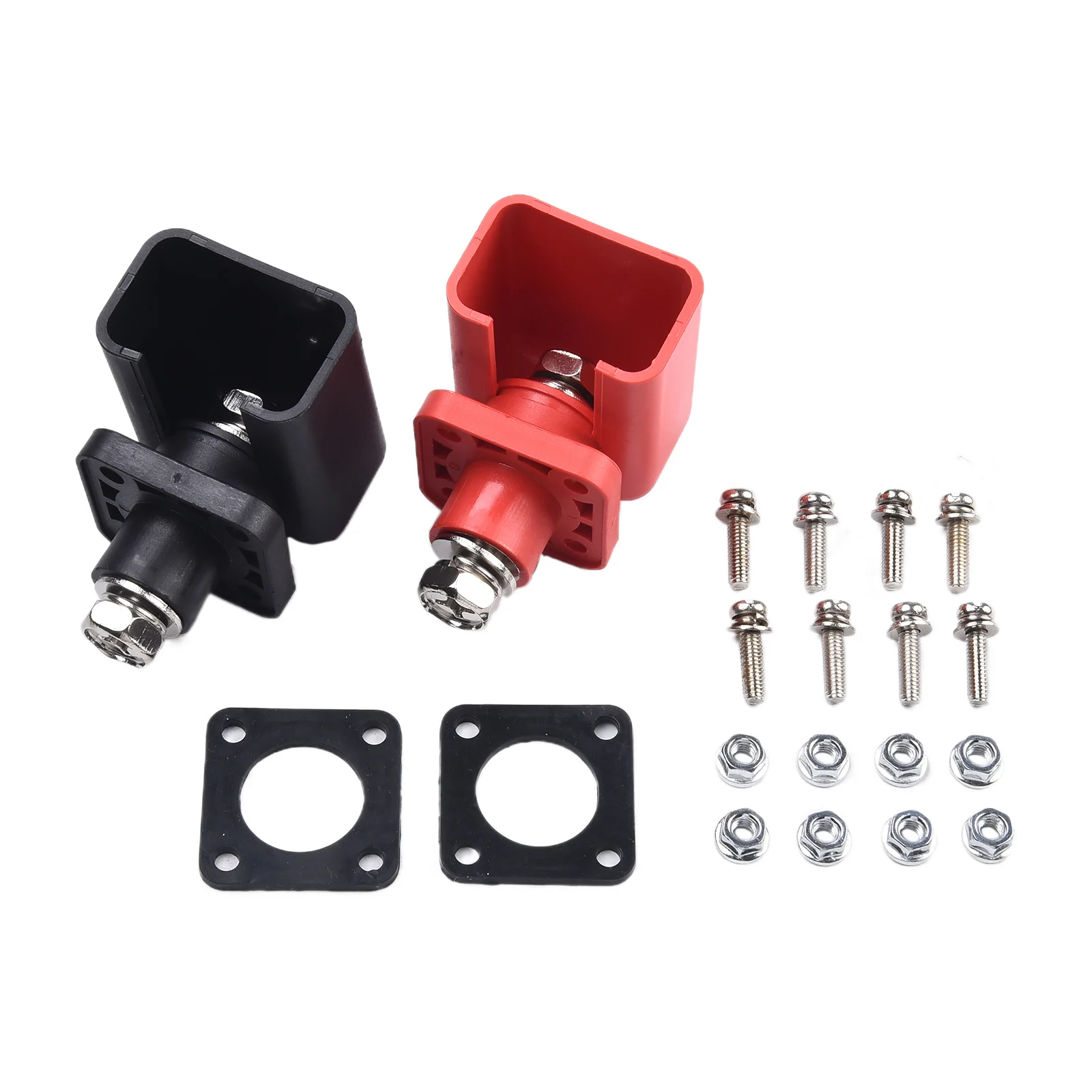 Description Picture 3 of item2Pc 200A Battery Terminal Block M8 Adapter DC500V High Current Energy Storage Terminal Battery Connector Electric Cable Terminal