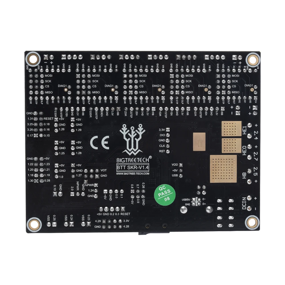 Bigtreetech-placa-mãe Touch Screen Skr V1.4 Turbo 32 Bit Pitft50 Tmc2209 Tmc2208uart Driver para Voron V2.4 Impressora 3d - Imagem 5