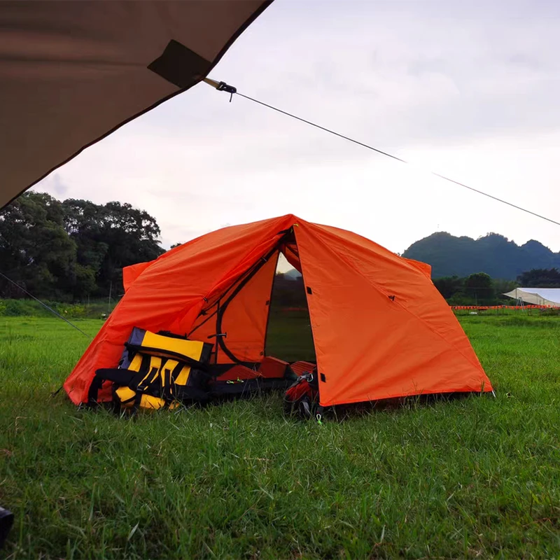 

Including A Footprint Aluminum Poles Ultralight Tent 2 person Waterproof Dome Tents lightweight backpacking tent 4 season