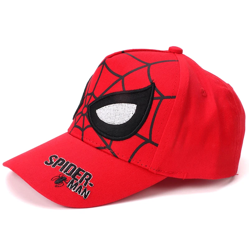 Disney Marvel Spiderman Summer Mesh Sun Cap For Boys Girls Cartoon Baby Hat Fashion Kids Hat Children Travel Baseball Caps 2-8Y 5