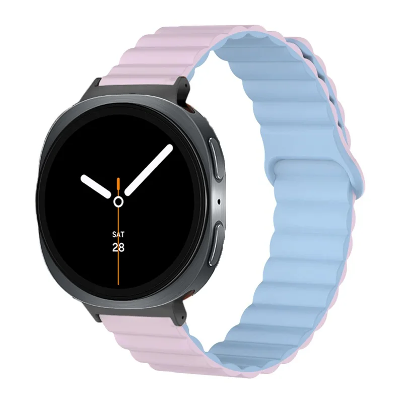 Magnetic Loop Silicone Sport Bracelet Wristband Strap