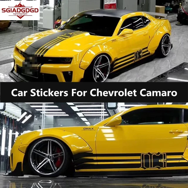 Jecar schwarz Auto Heck leuchte Dekoration Streifen Rücklichter Abdeckung  Trim Aufkleber für Chevrolet Camaro 2014-2018 Autozubehör - AliExpress