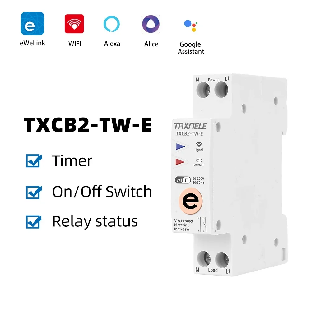 Ewelink WIFI Smart Circuit Breaker