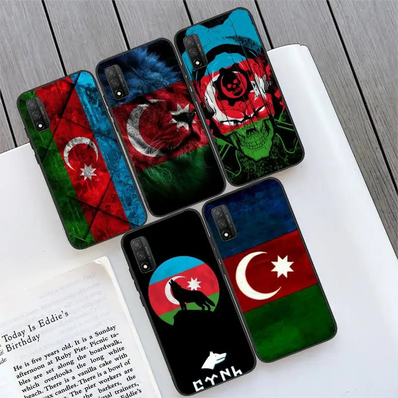 Чехол для телефона с флагом azerjan Buta Samsung S21 S30 S10 S9 S8 S7 S6 S5 plus lite ультра edge мягкий