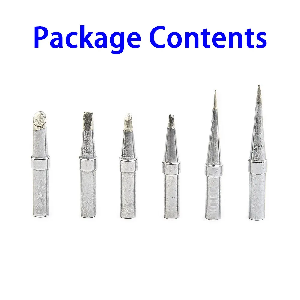 6 Pz/Set Punte Di Ricambio Per Saldatore Et Per Weller We1010Na Wesd51 Wes50/51 Herramientas Garden Ferramentas Navaja