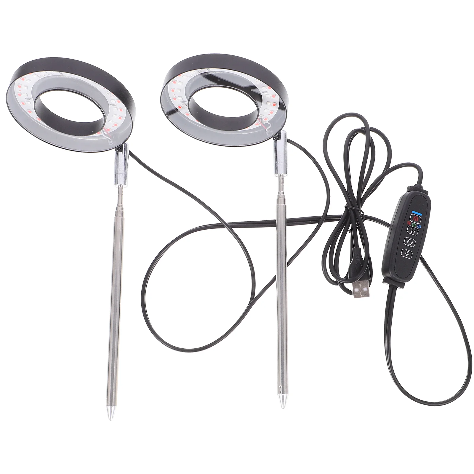 

1 Set of LED Plant Grow Light Plants Adjustable Growing Light Adjustable Automatic Timing LED Plant Light