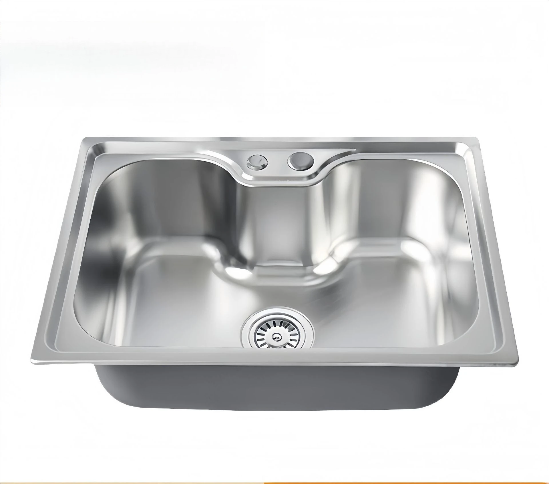 304 อ่างล้างจานสแตนเลสอ่างเดียว 1