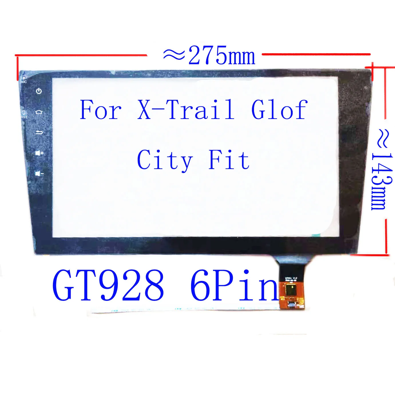 de toque para x-trail glof apto cidade
