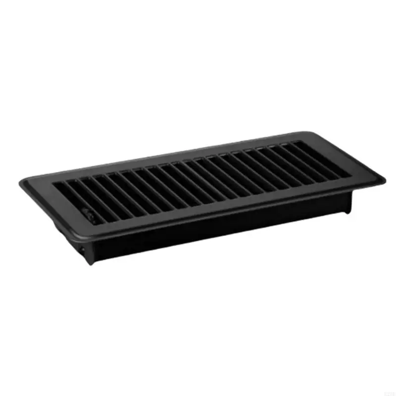 E28F Floor Register Heavy Duty Metal Vent Grille with Adjustable airflows Walkable Floor Vent Covers Robusts Steel Designs