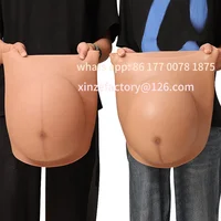 Cuirasses artificielles personnalisables pour femmes enceintes, faux ventre en Silicone, modèle de grossesse, ventre léger pour mère, vente en gros 2