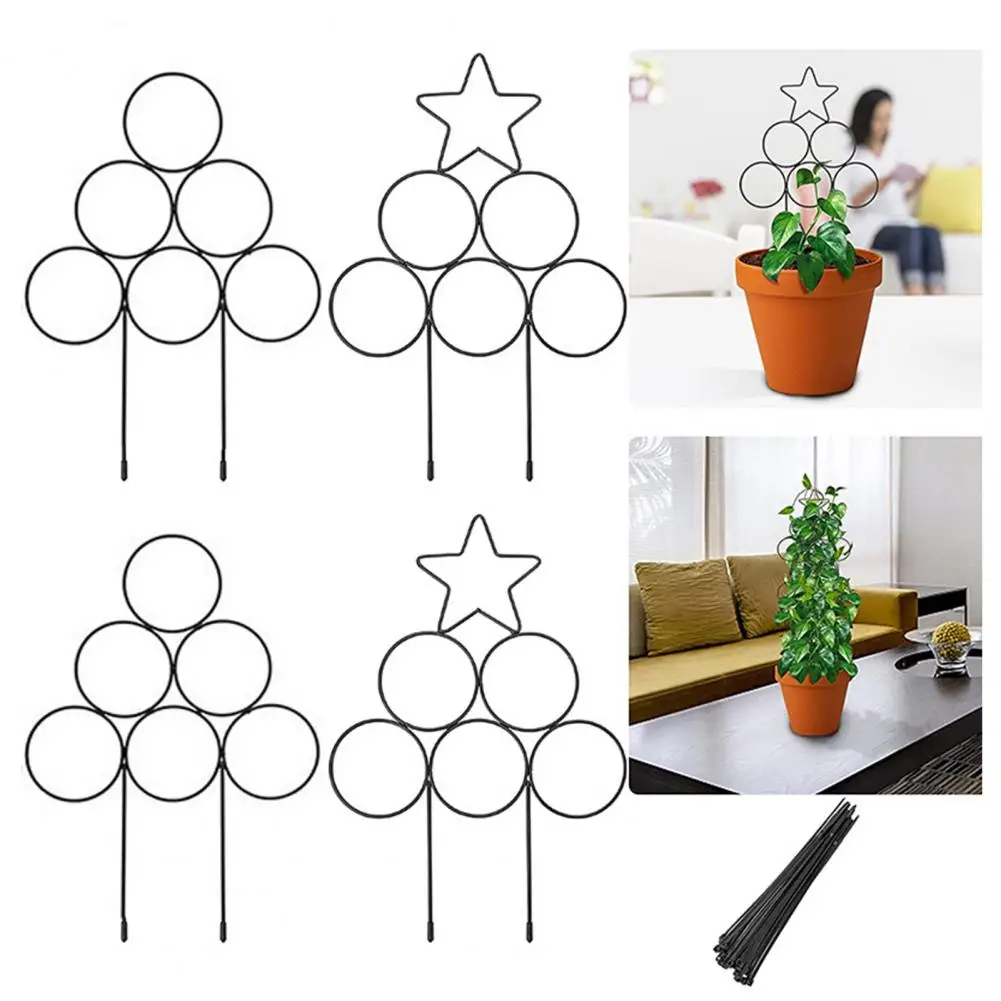

Plant Stand Useful Stable Structure High Temperature Resistant Potted Plant Support Climbing Trellis Gardening Tool