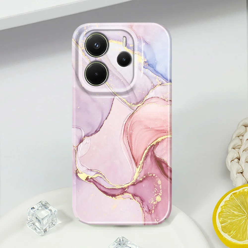 Gold Marble Design Phone Case - Premium Hard Cover