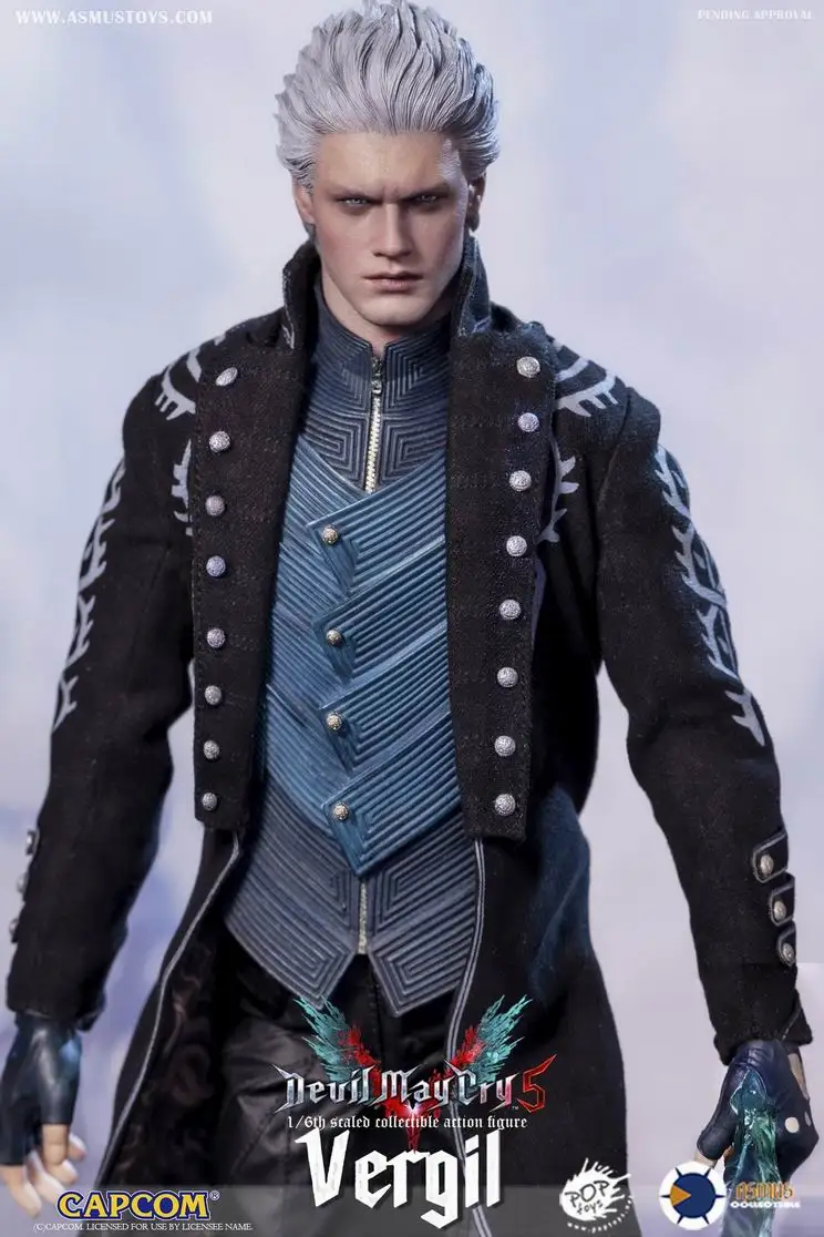 toyhaven: Check out Asmus Toys DmC: Devil May Cry 1/6th scale Vergil  12-inch action figure pics