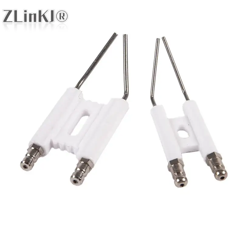 1Pcs H Type Ignition Needle Electrode Burner Accessories Ceramic Ignition Double Pin For General-purpose Oil Burner BT10 ignition electrode