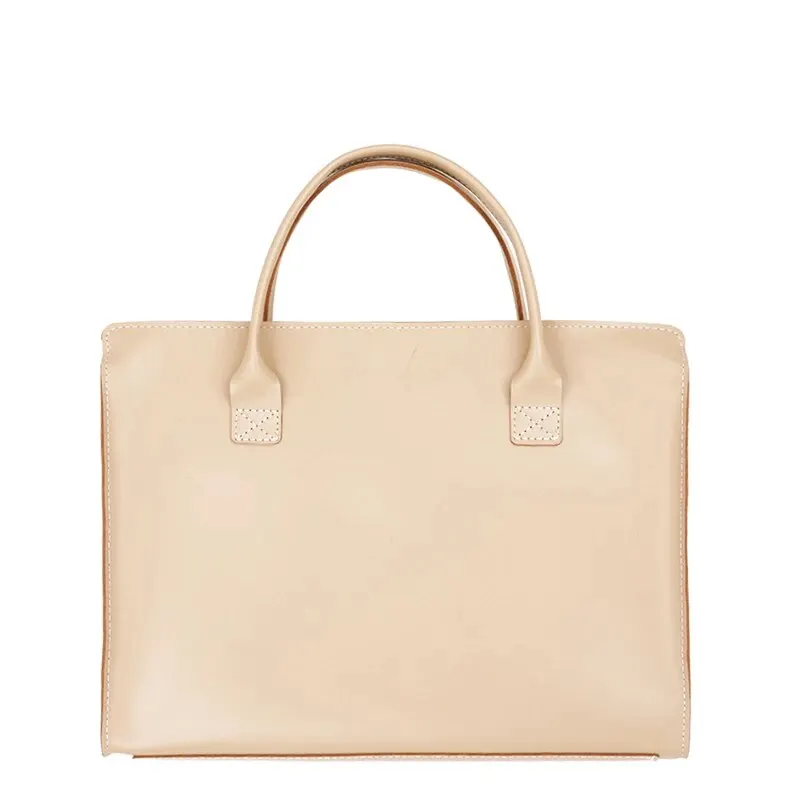 Sleek Ultra-Light 15.6 Inch Laptop Handbag with Inclined Shoulder Strap