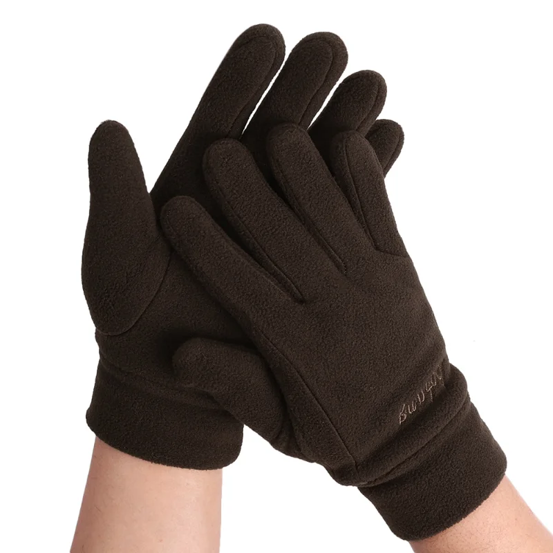 Cycling Gloves Motorcycle Gloves Winter Gloves Sport Gloves Sports Half Finger Gloves Mens Winter Gloves Women Outdoor Polar Fleece Thick Warm Cold Gloves Motorcycle Cycling Wrist Glove