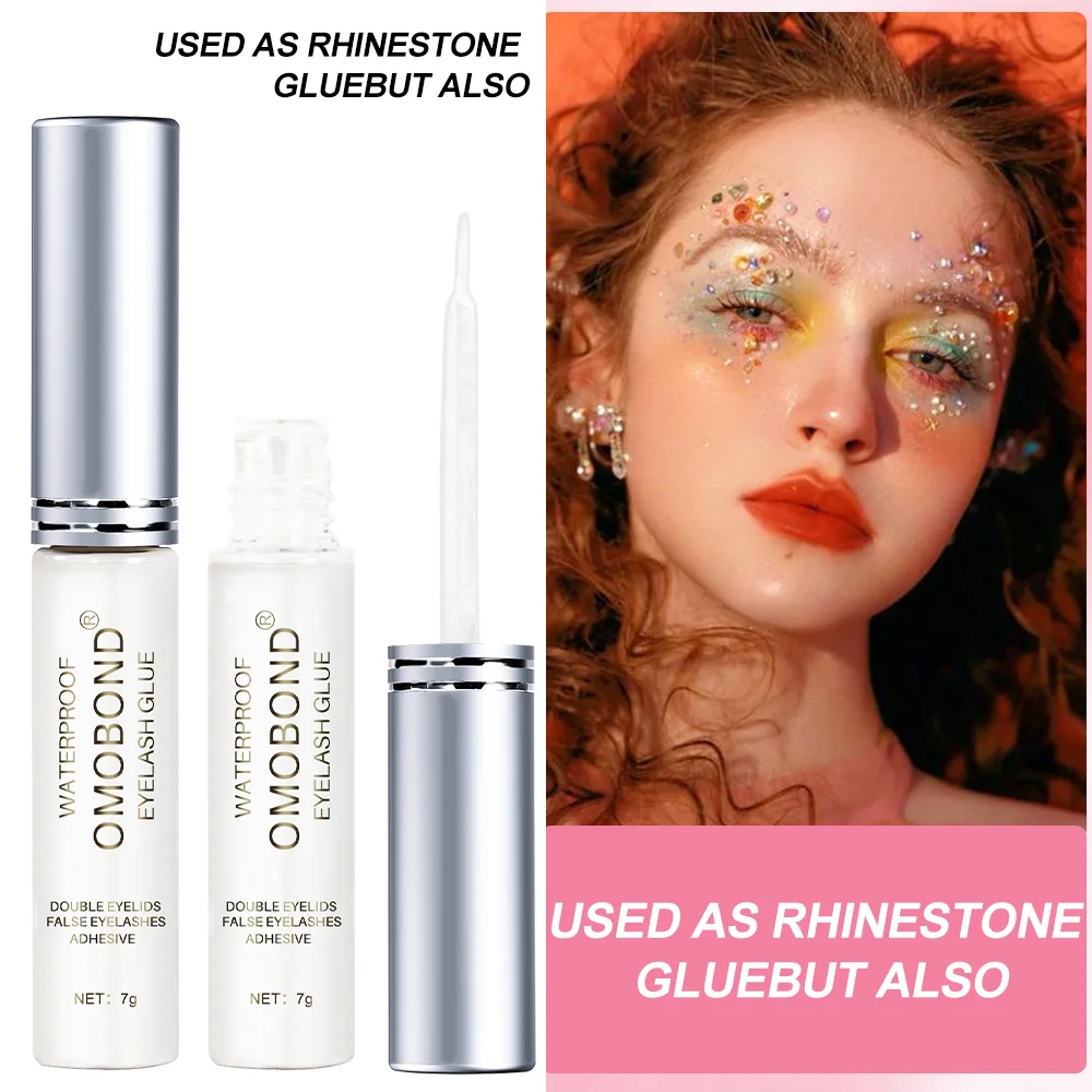 Long-Lasting Quick Dry False Eyelash Glue Transparent Natural Fake Eyelashe Extension Glue Waterproof Self-Adhesive Eyelash Glue 3