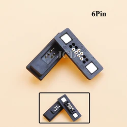 Waterproof Magnetic Pogo Pin Connector - 2A Male Female Spring Loaded DC Power Socket (6pin)