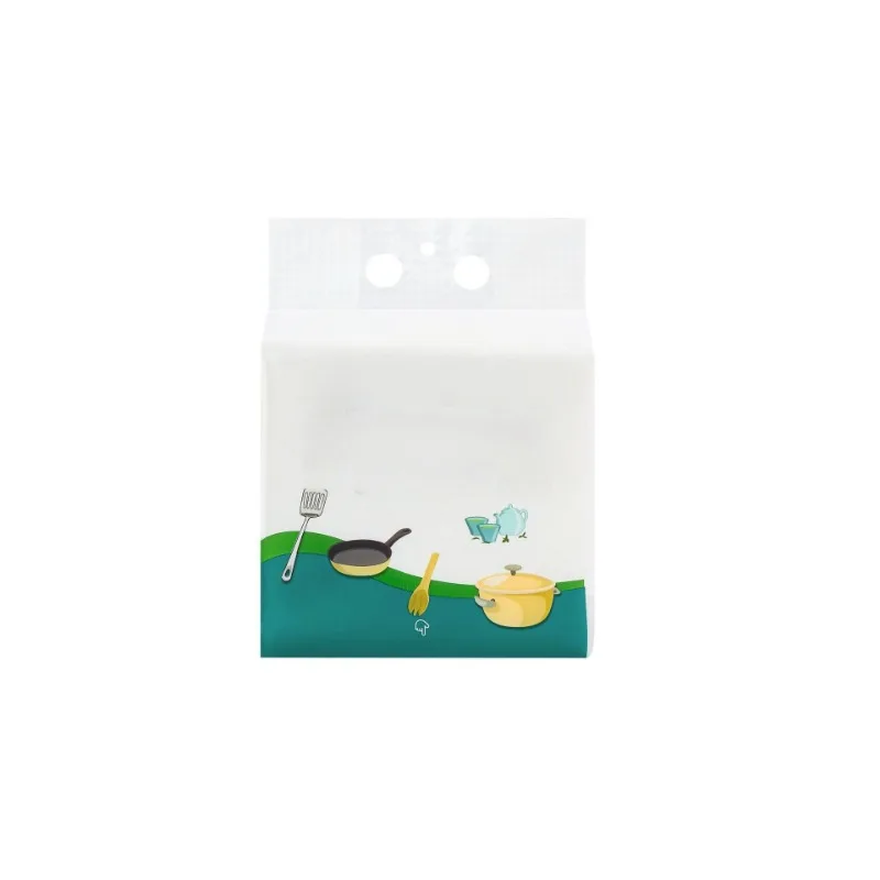 120-360PCS Hanging Kitchen Disposable Rags Thicken Non-Woven Cleaning Cloths Washing Dishcloths Paper Towels Scouring Pads