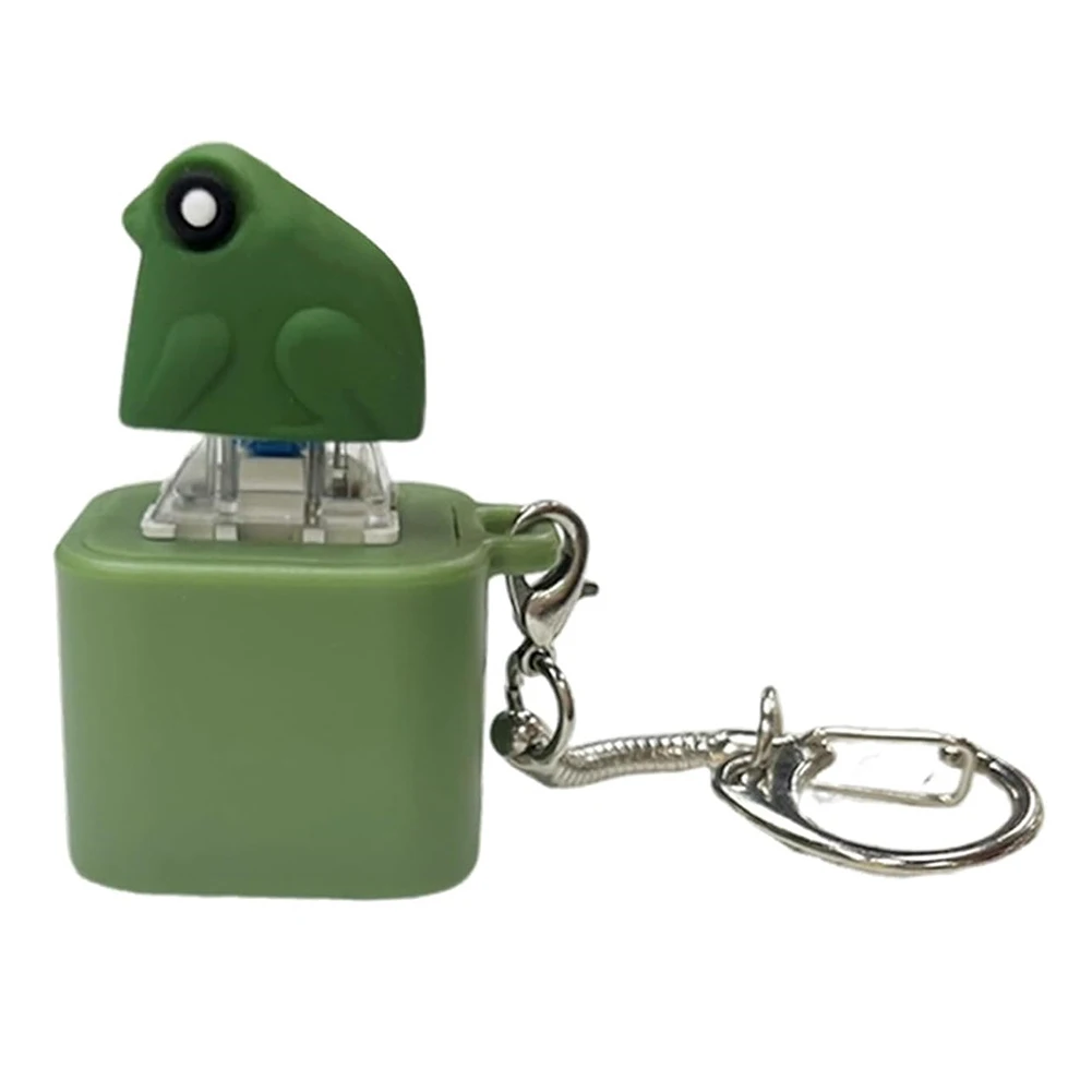 Frog Croaking Fidget Toy Stress Relief & Anxiety Buster Clicking Fidget Toy Stress Reliever for Anxiety Sensory Fun Animal Sound