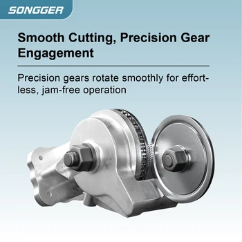 Drill Attachment Metal Nibbler Sheet Metal Cutter – Heavy‑Duty Electric Shear 360° Pivoting Head Universal Burr‑Free DIY Tool 2