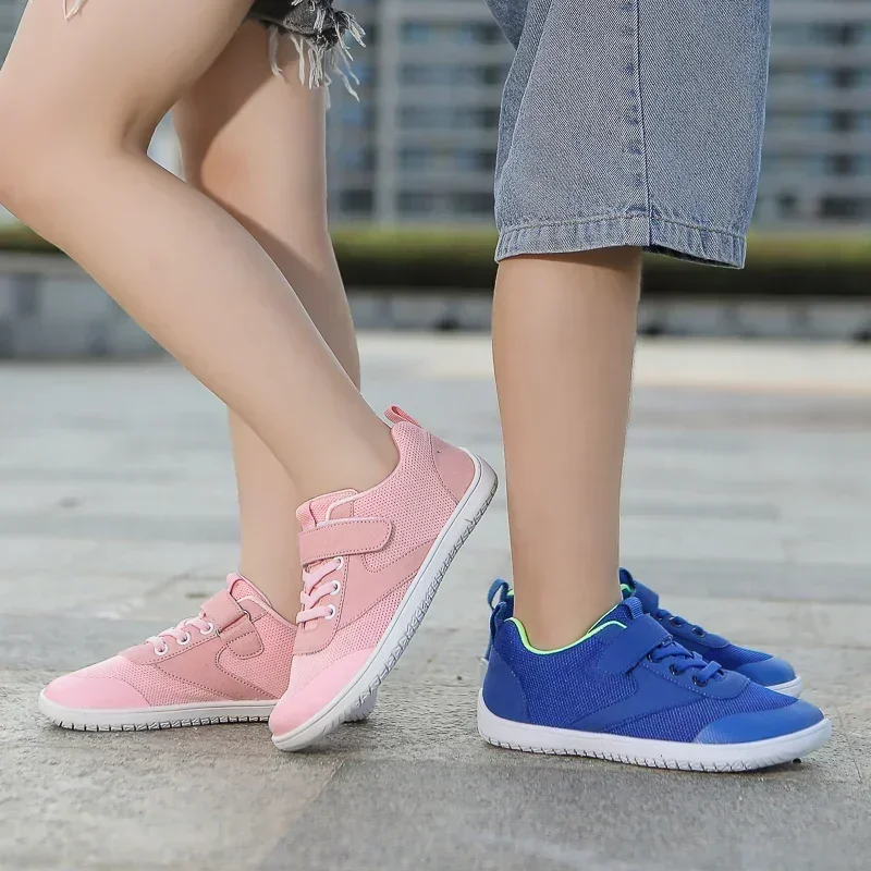 Little Big Kid Wide Barefoot Shoes Boys Girls Minimalist Sneakers Lightweight Non Slip Natural Children Walking Shoes Skate Flat kids sneakers,sports shoes,kids sports shoes,kids shoes,kids flats