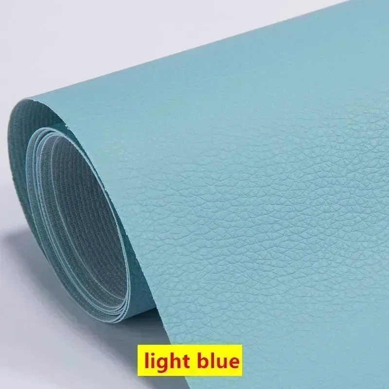 Self-Adhesive PU Leather Fabric for Interior Repair and DIY Renovation