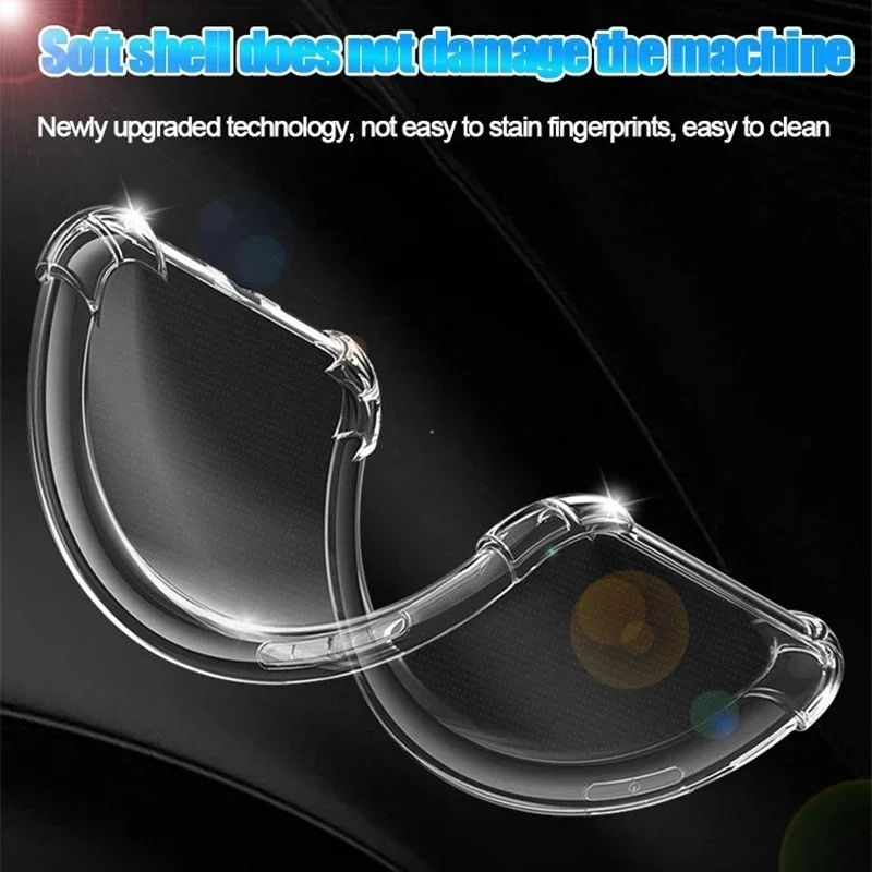 Shockproof Transparent Soft Back Phone Case