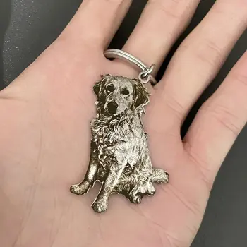 Custom Dog Photo Keychain 1