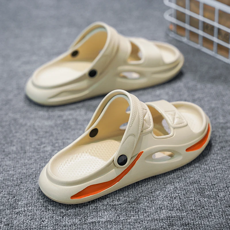 Men's EVA Thick Sole Anti-Slip Sandals Lightweight Comfortable Durable Perfect for Indoor Outdoor Use Multiple Colors Available