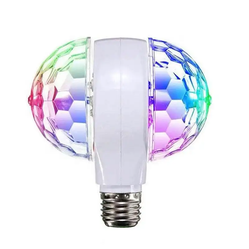 

Rotating LED Strobe Bulb LED Party Bulbs Colored Strobe Light Bulb Colored LED Strobe Light Bulb Multi Crystal Stage Lights For