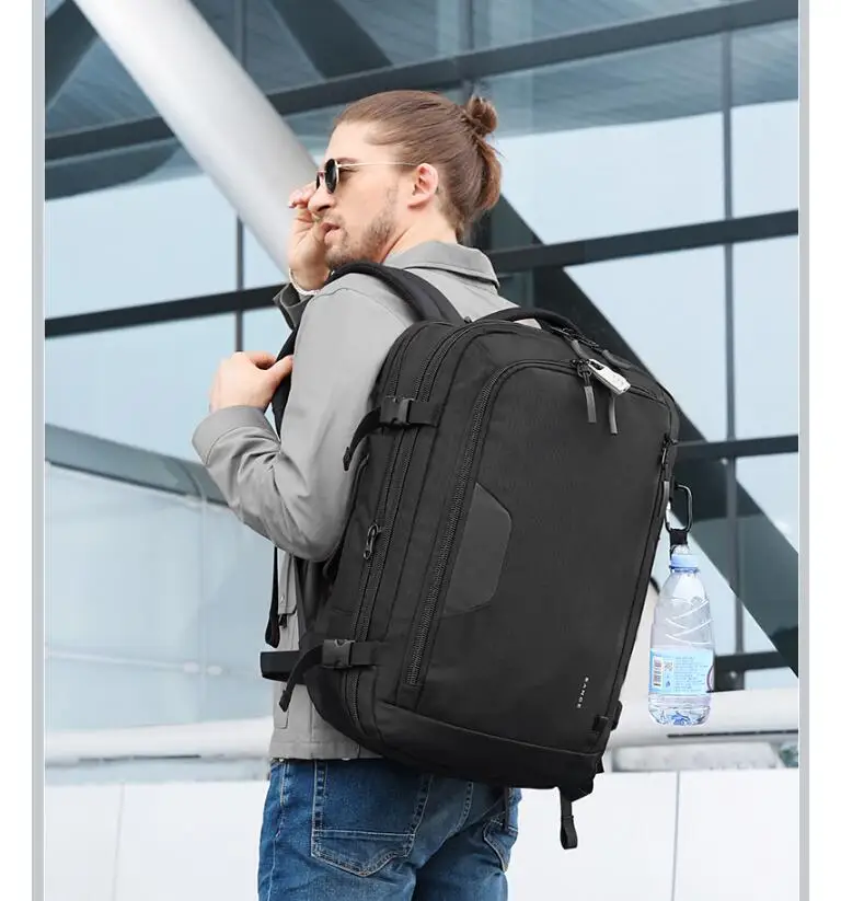 KAKA Large capacity Men 15.6 inch Laptop Travel Backpack bag Backpack Luggage Shoulder Bag Water Proof Notebook Travel Backpack 6