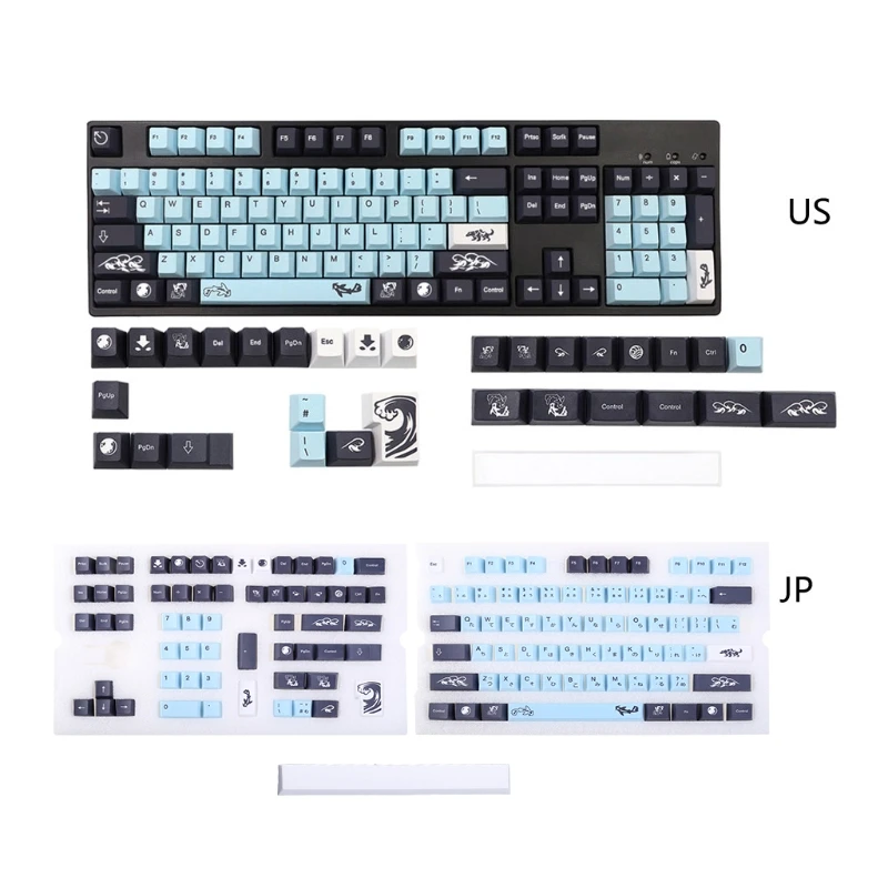 

Layout Dye Subbed 136Keys Cherry MIZU Keycap для MX 61/87/104/108
