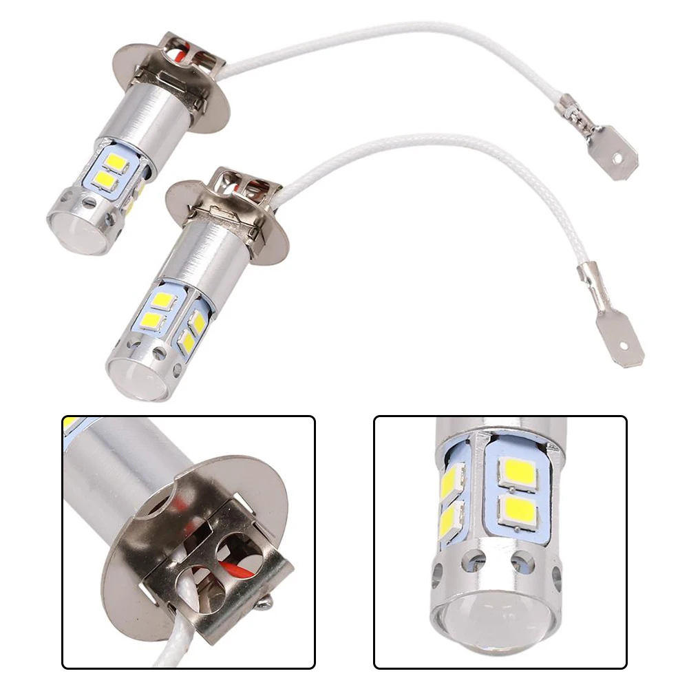 

Car Light High Quality H3 LED Bulb DRL Daytime Running Light High Low Beam 360° Beam Angle Universal Fog Light
