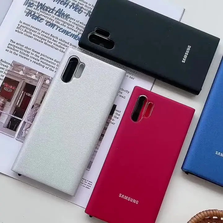 サムスンギャラクシーノート10プラス用スマートフリップ付き携帯電話
