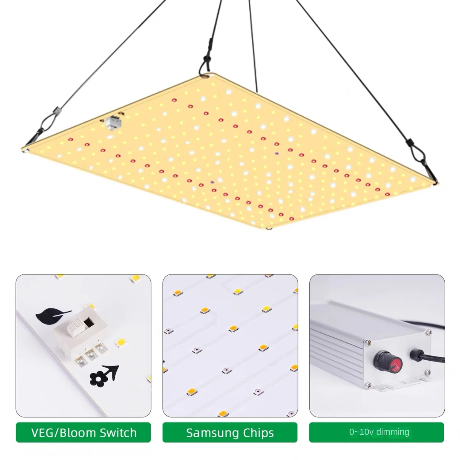 Full Spectrum LED Grow Light Quantum Board EU Plug Indoor Veg Bloom Phytolamp Greenhouse Flower Succulent led grow light grow light