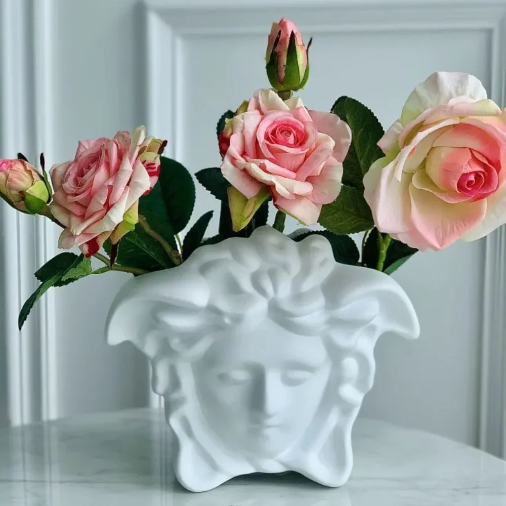Ceramic Flower Vase Home Office Living Room Entrance Porch Decor Gift