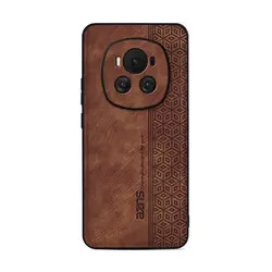 Ultrathin Cube Pattern Full Protection Leather Case - Magic 6 (Brown)