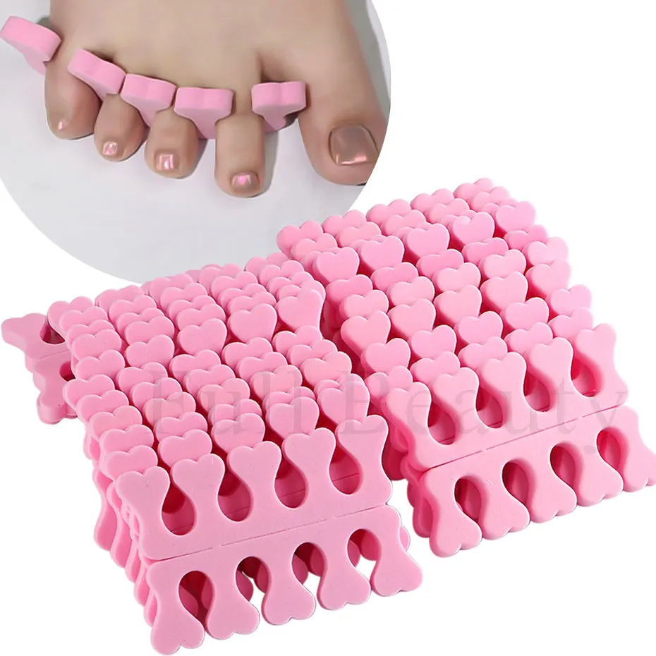 10/20Pairs Finger Toe Separator For Nail Art Practice Manicure Pedicure Divider Holder Gel UV Polish Tools Foam