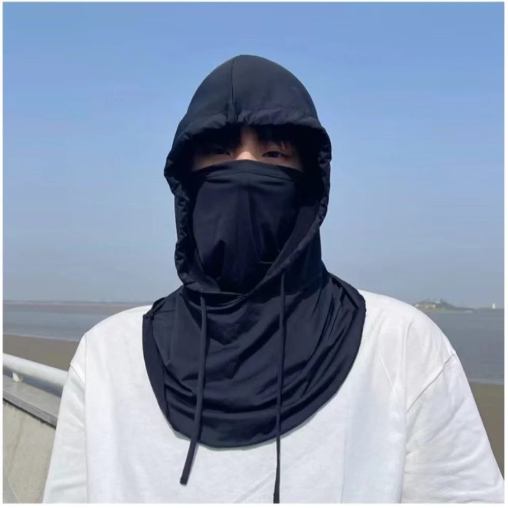 Full Face Cover Fishing Hat Sun Cap With Mask Summer Hat Outdoor Anti-uv Sunscreen Hat Protect Neck Hiking Hat Unisex 2