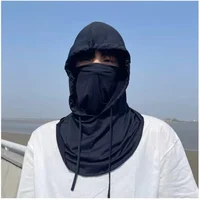 Full Face Cover Fishing Hat Sun Cap With Mask Summer Hat Outdoor Anti-uv Sunscreen Hat Protect Neck Hiking Hat Unisex 2