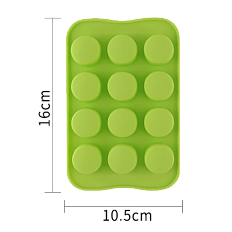 Mini Silicone Ice Cube Trays Reusable Ice Maker Mould Non-Stick Candy Chocolate Molds Silicone Baking Mold For Cake Decoration