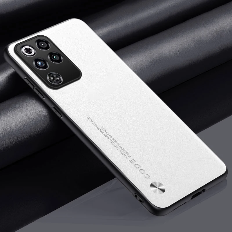 Carbon Fiber Ultra-Slim Hard Back Case with PU Leather Finish