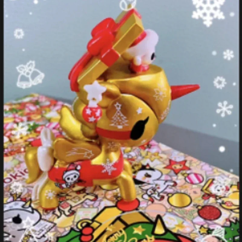 

Новое поступление Праздничная Вечеринка Tokidoki Сезон 3 Единорог Рождественская фигурка фантазия игрушка таинственный подарок декор для девочки