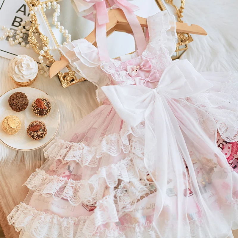 子供のためのプリンセスドレス,スペインの衣装,誕生日のためのフラワー 