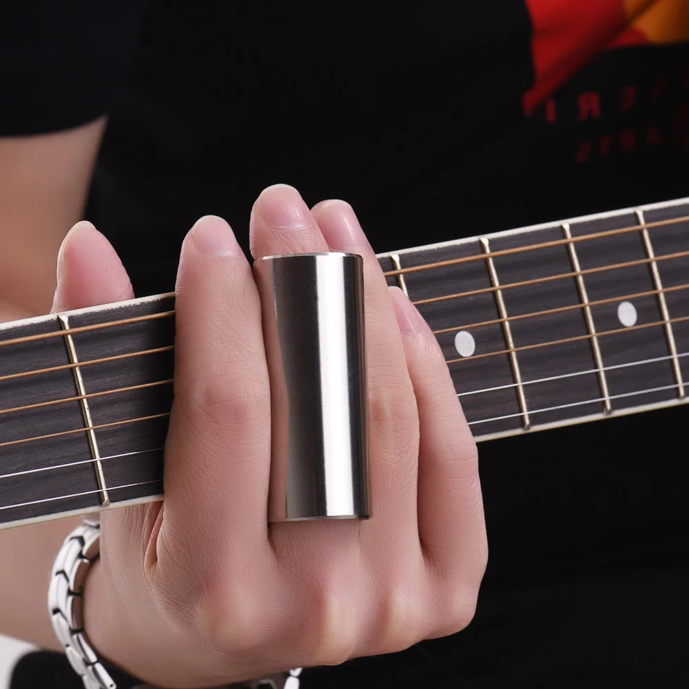 Ultimate Guitar Slide & Pick Collection: Glass & Stainless Steel Slides with Celluloid Thumb and Finger Picks
