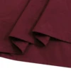 Women´s Casual Long Skirts, Solid Color Pleated Big Hem Elastic Waist Loose Fit Skirts, Simple Style Bottoms 5