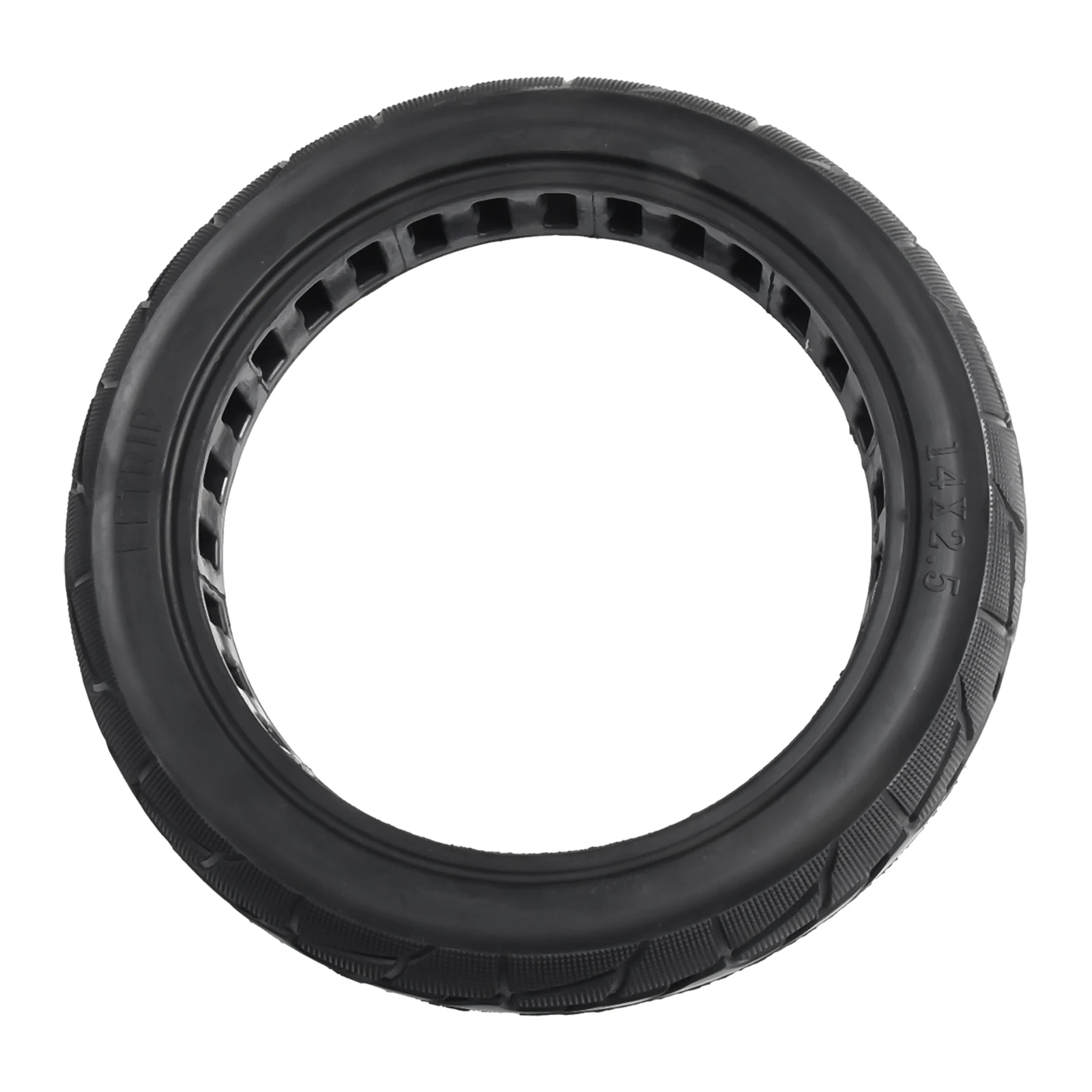 

14 дюймовый сплошной шины черный E-bike E-scooter 14x2,50 аксессуары для электрического велосипеда электрический скутер сменный резиновый