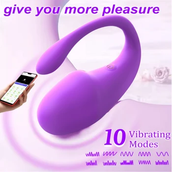 App bluetooth controle remoto g-ponto roupa interior vibrador 10 velocidade vibração masturbação feminina wearable, brinquedos sexuais adultos para mulher 1