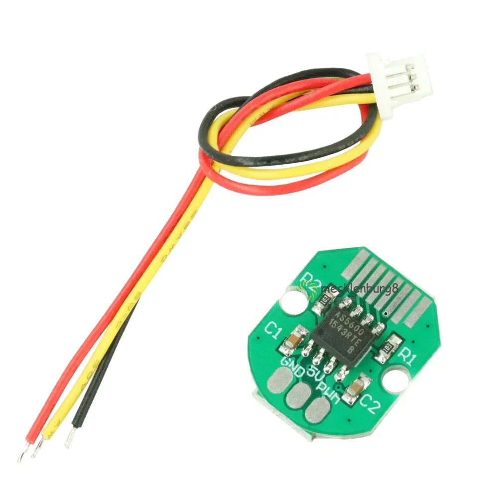 

1X AS5600 Magnetic Encoder Pwm / 2c Port High Precision 12 Bit Encode Board Module